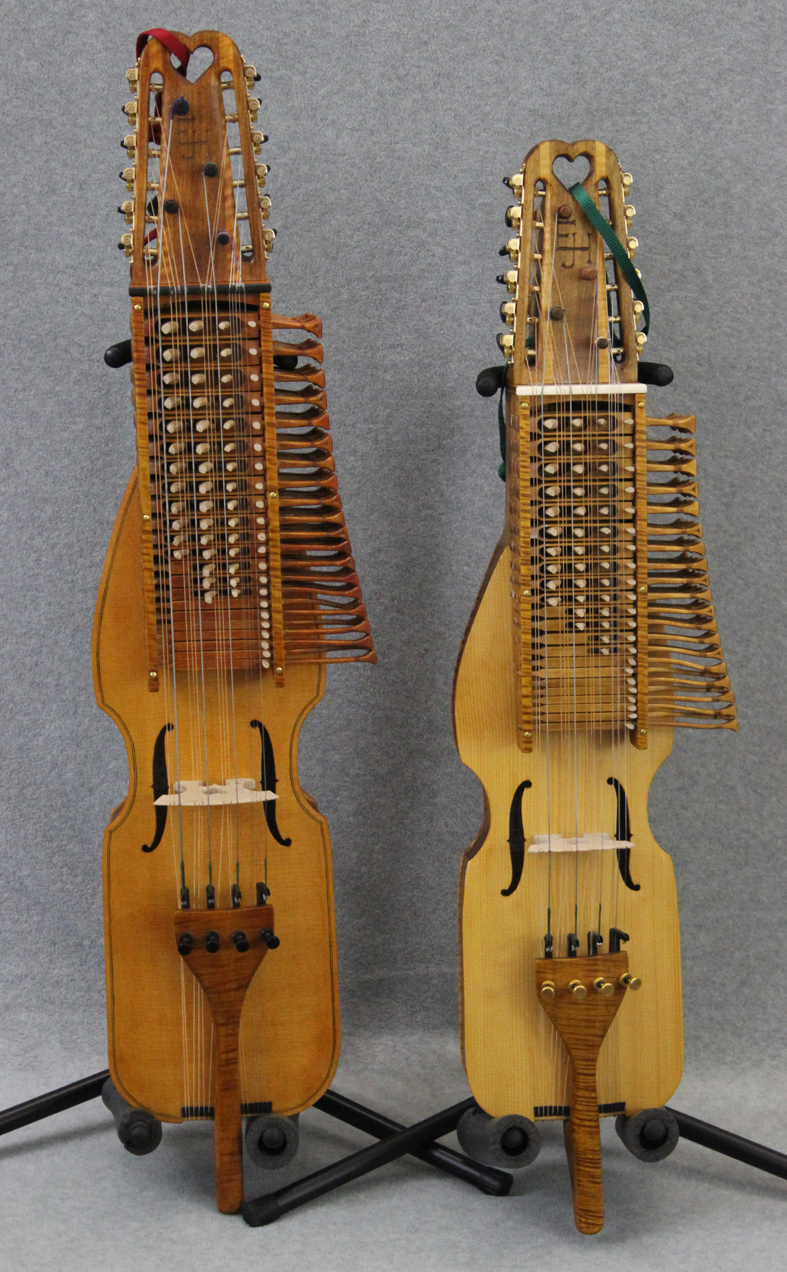 alto and soprano with different color finishes